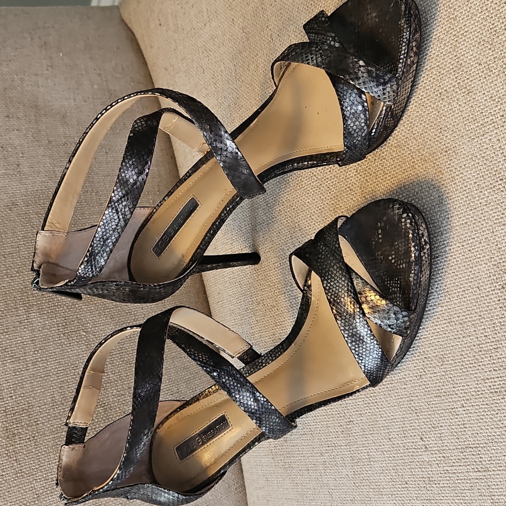BCBGeneration Snakeskin Platforms - Picture 3 of 7